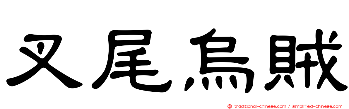 叉尾烏賊