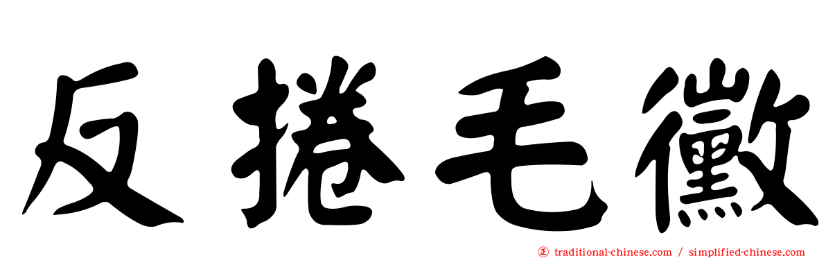 反捲毛黴