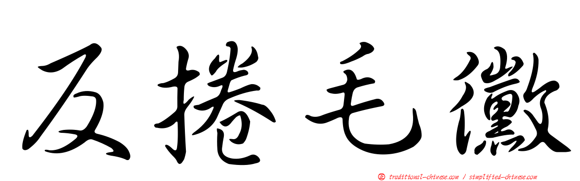 反捲毛黴
