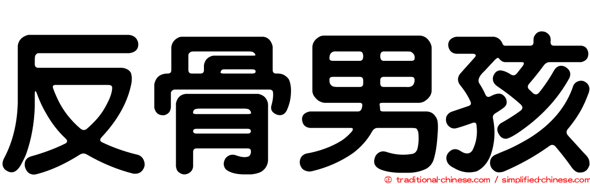 反骨男孩