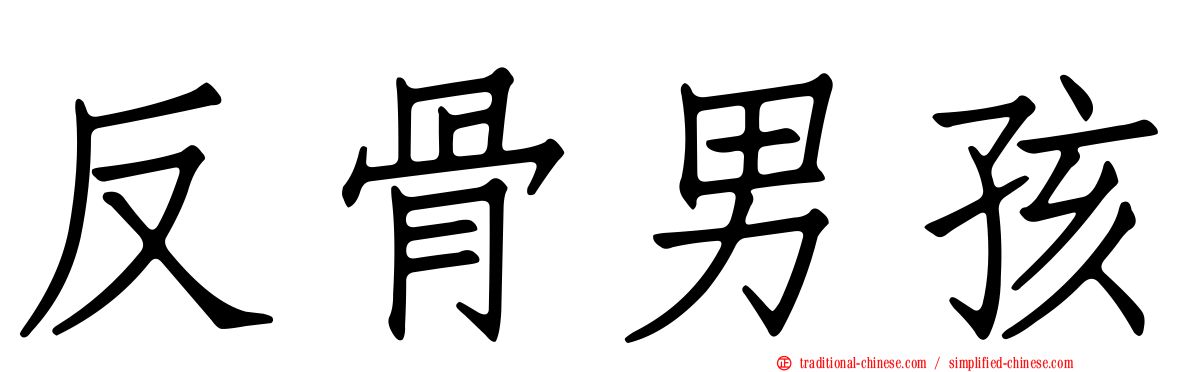 反骨男孩