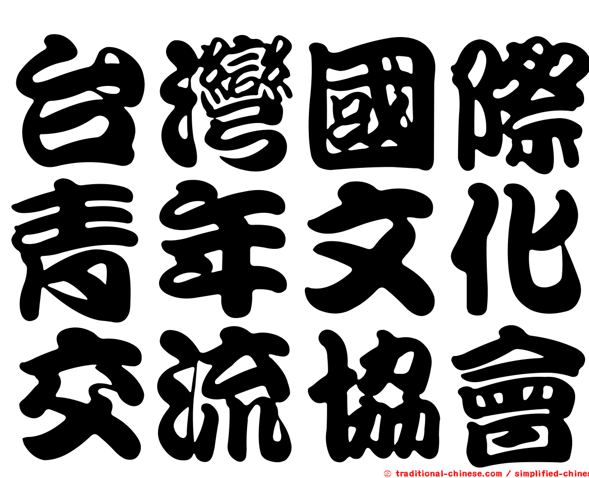 台灣國際青年文化交流協會