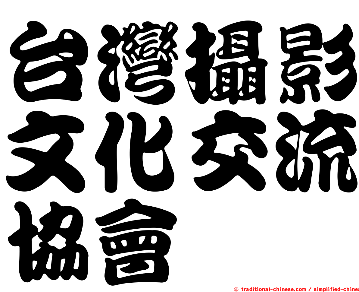 台灣攝影文化交流協會