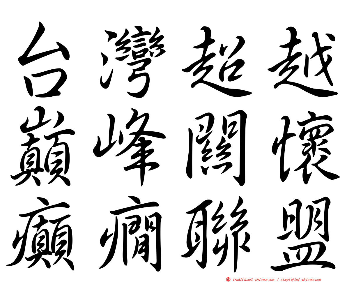 台灣超越巔峰關懷癲癇聯盟