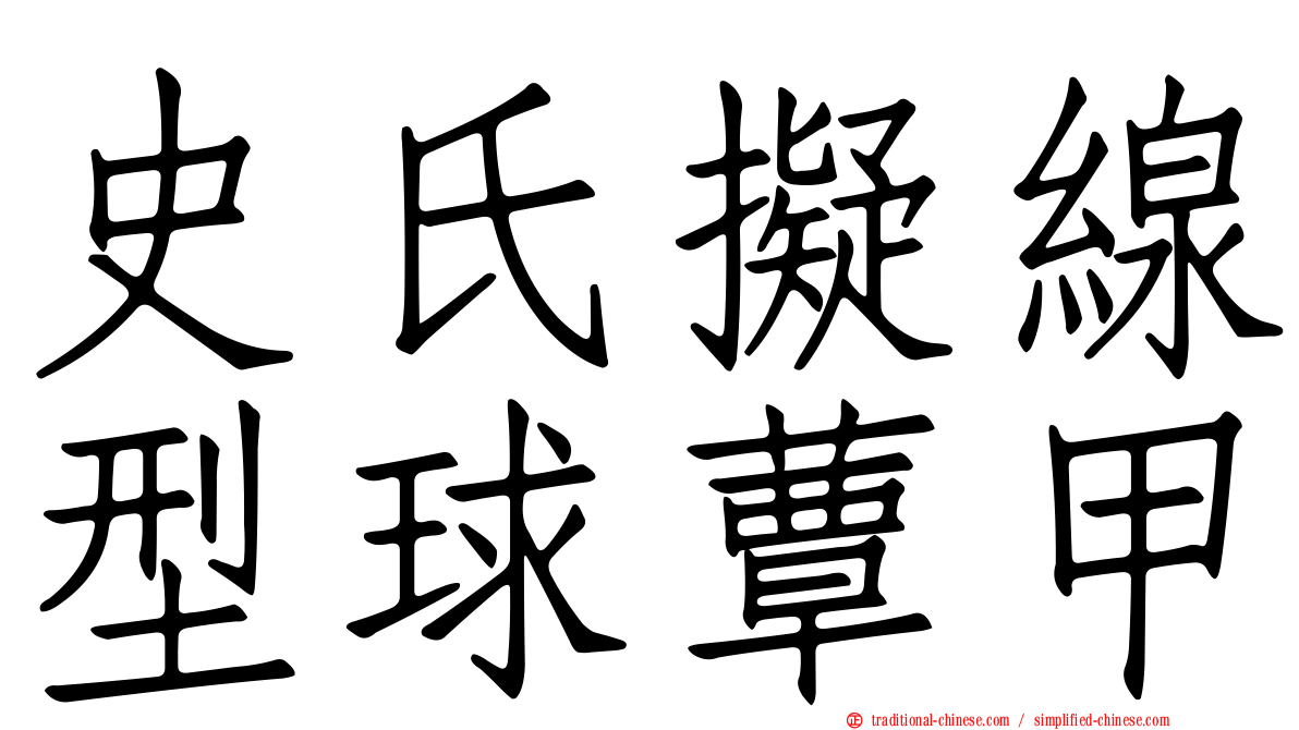 史氏擬線型球蕈甲