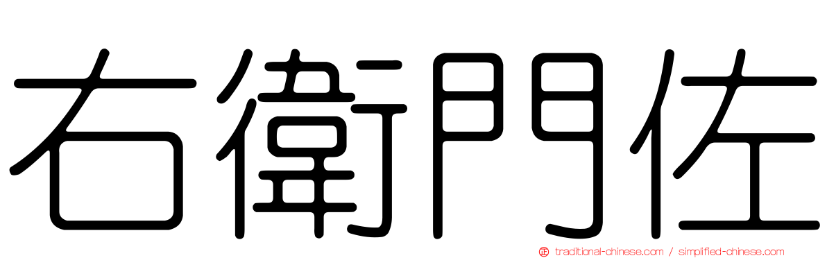 右衛門佐