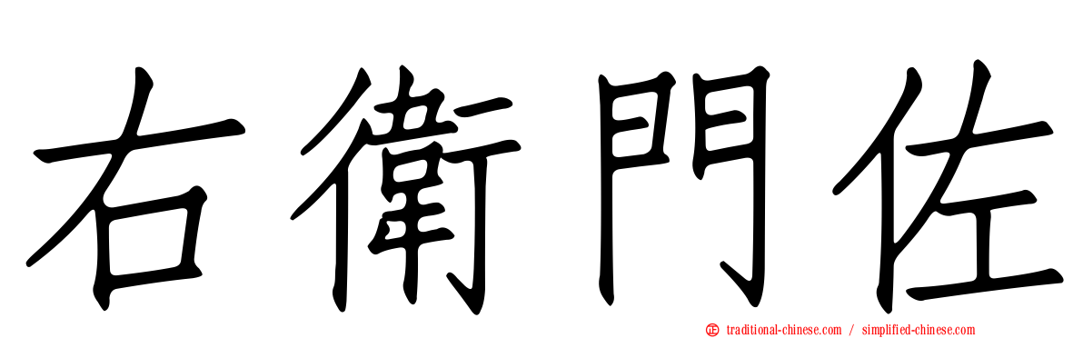 右衛門佐