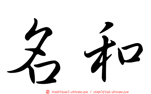 名和