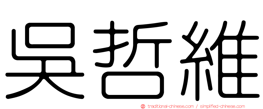 吳哲維