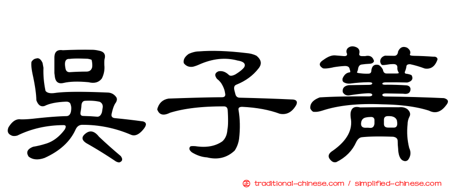 吳子菁