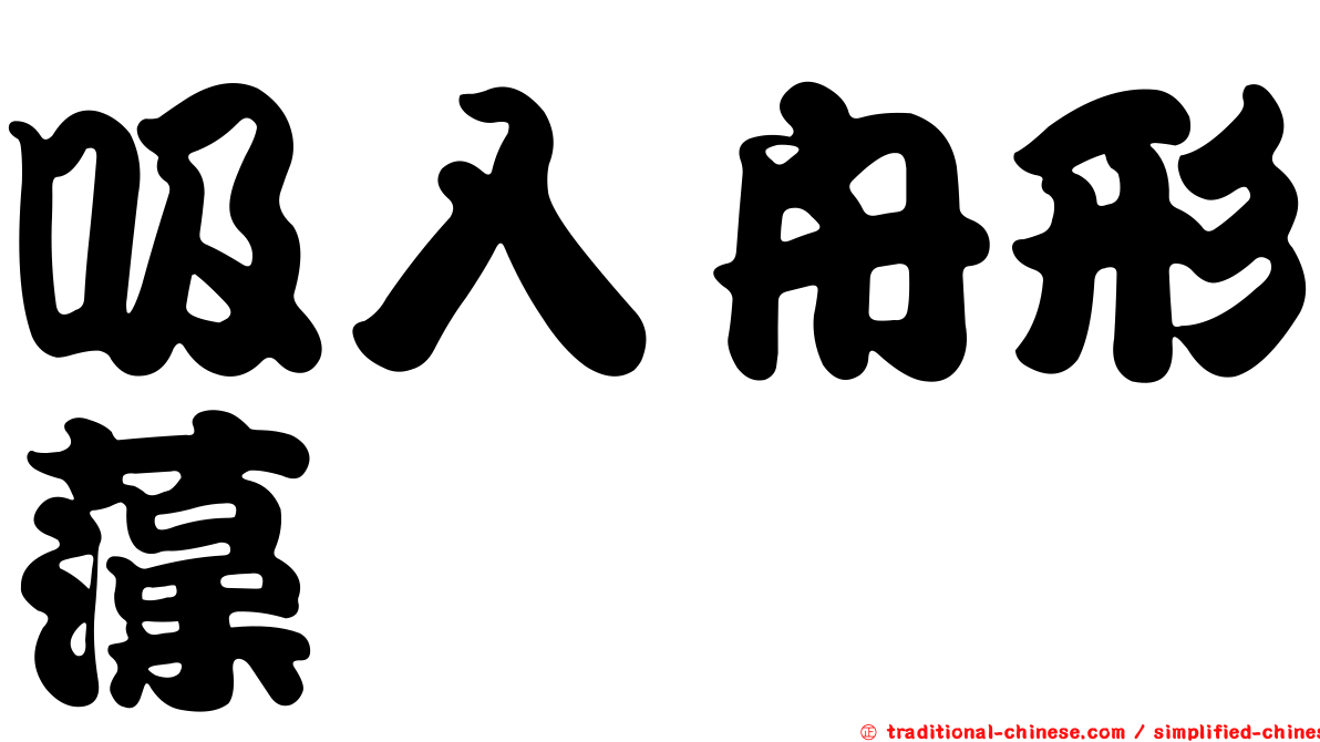 吸入舟形藻