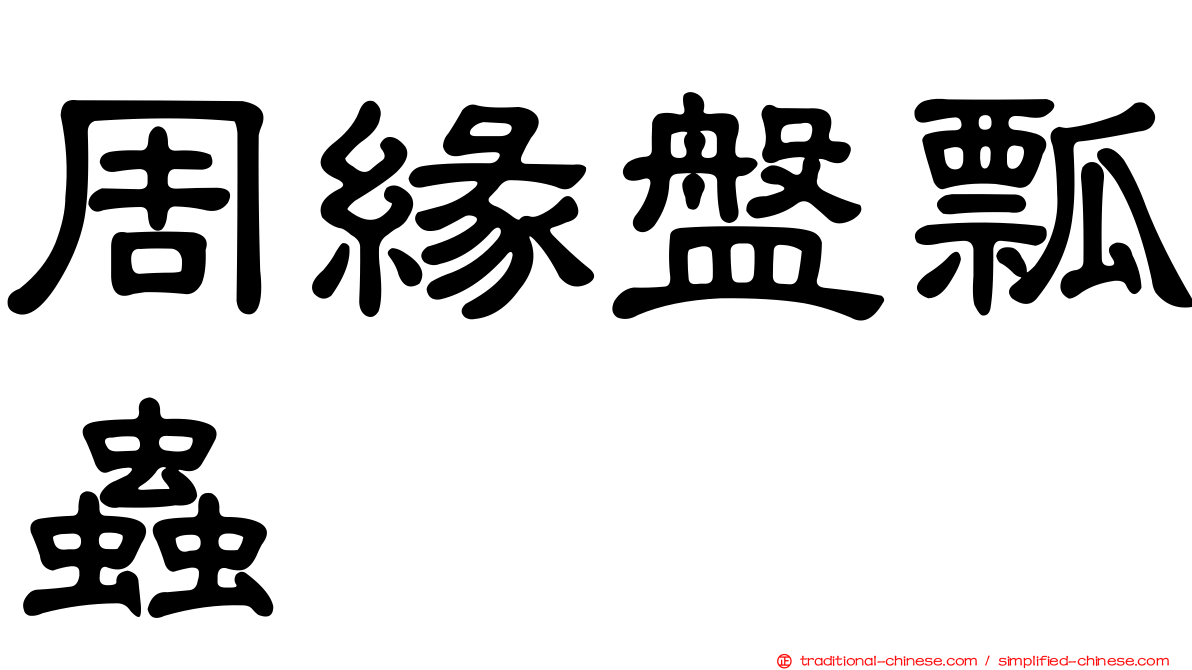 周緣盤瓢蟲