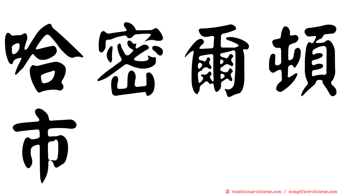 哈密爾頓市