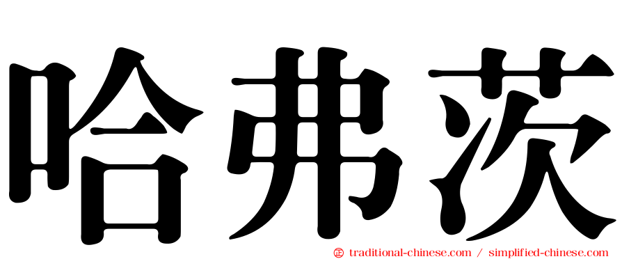 哈弗茨
