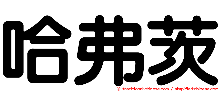 哈弗茨