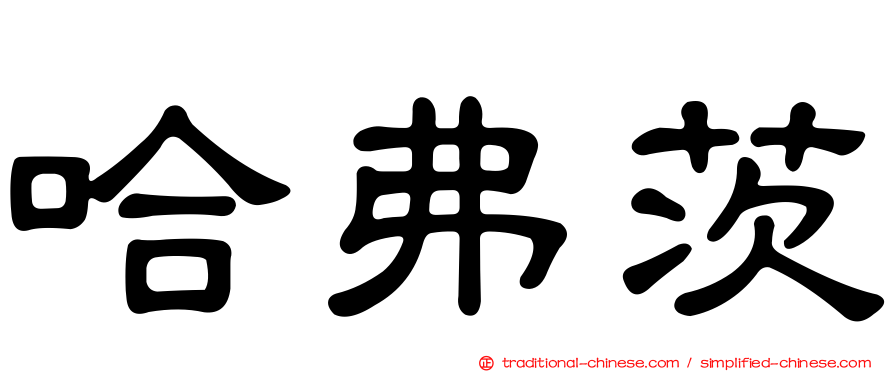 哈弗茨
