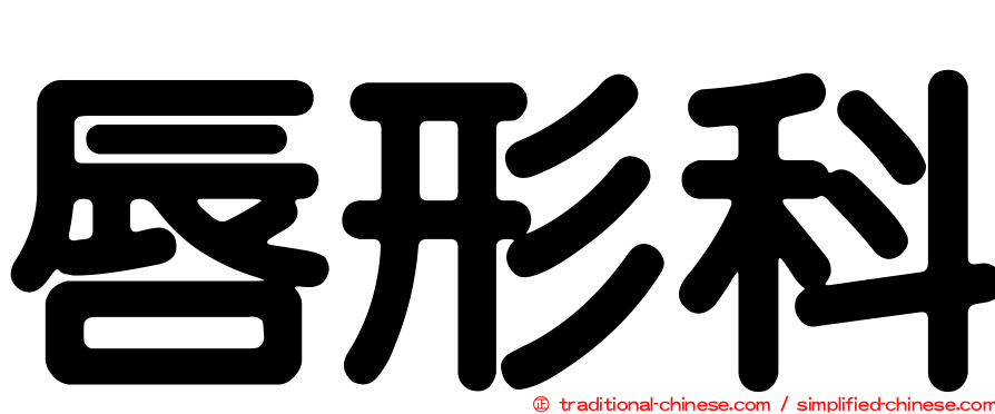 唇形科