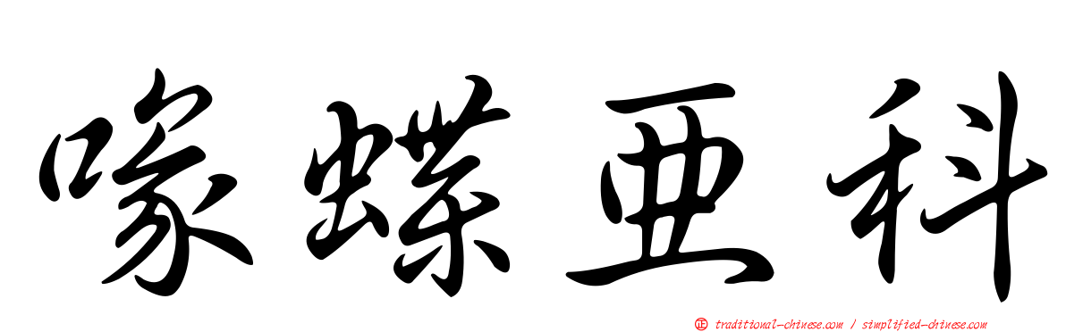 喙蝶亞科