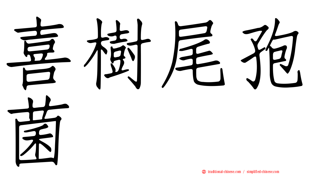 喜樹尾孢菌