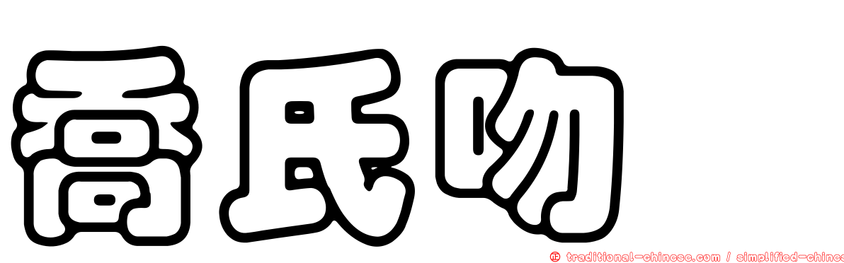 喬氏吻鱵