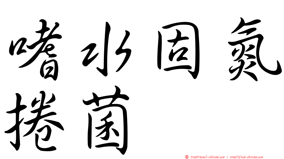 嗜水固氮捲菌