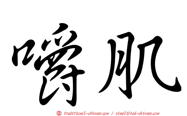 嚼肌