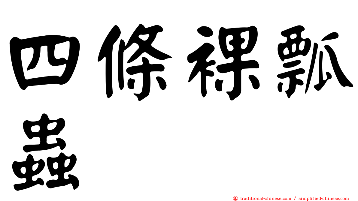 四條裸瓢蟲