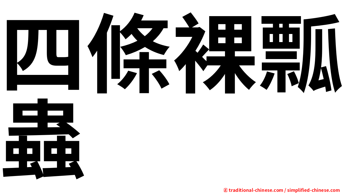 四條裸瓢蟲