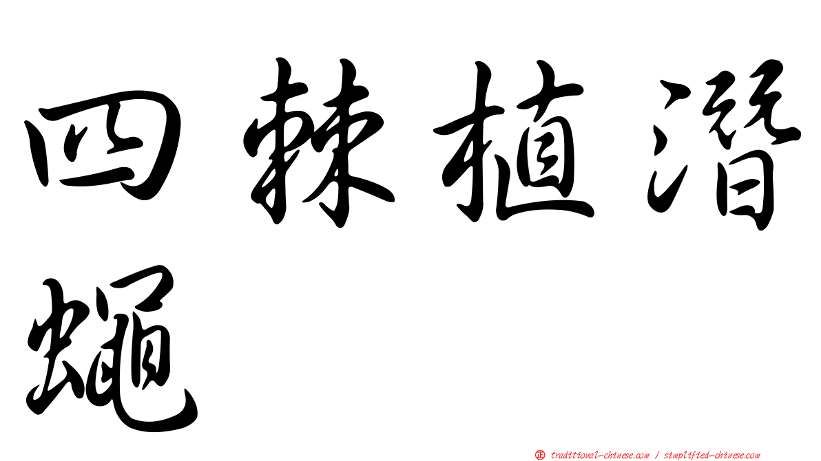 四棘植潛蠅