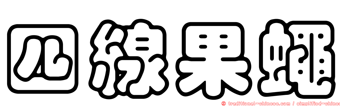 四線果蠅
