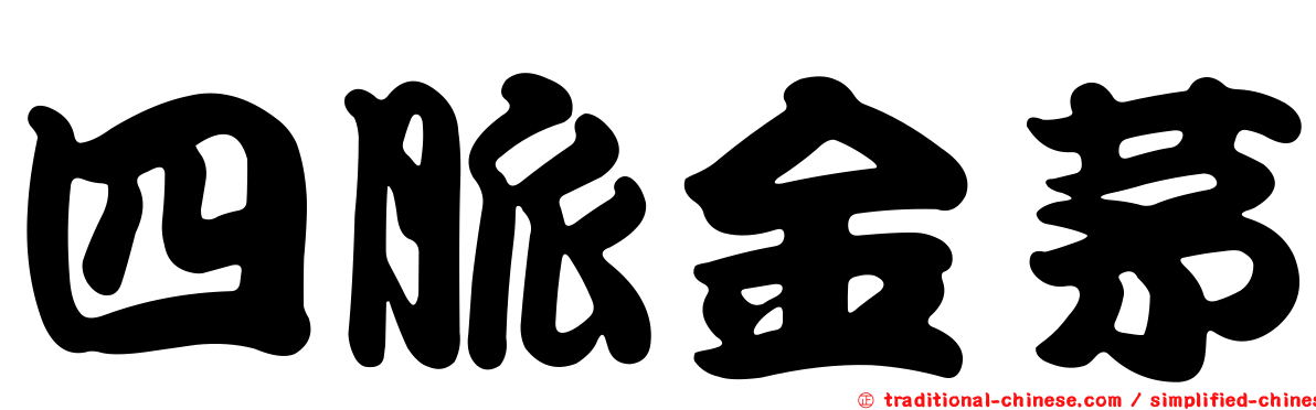 四脈金茅