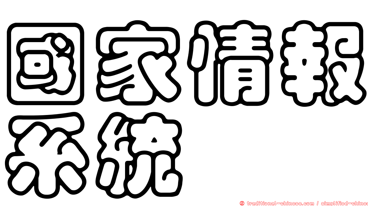 國家情報系統