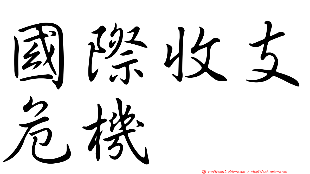 國際收支危機