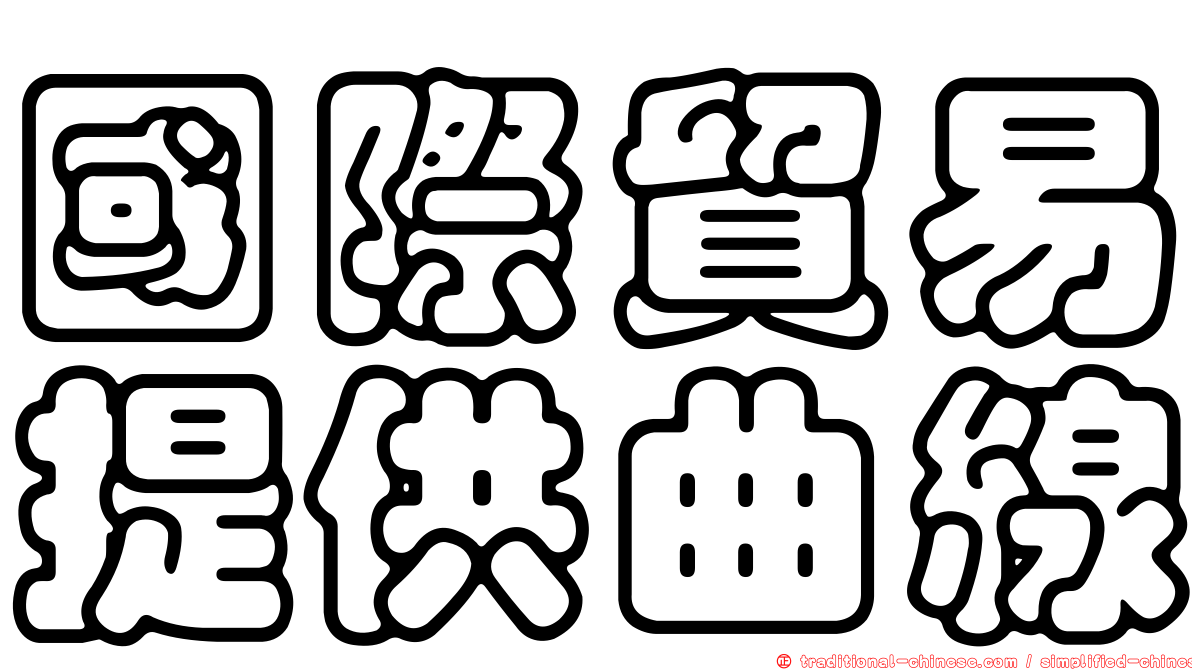 國際貿易提供曲線