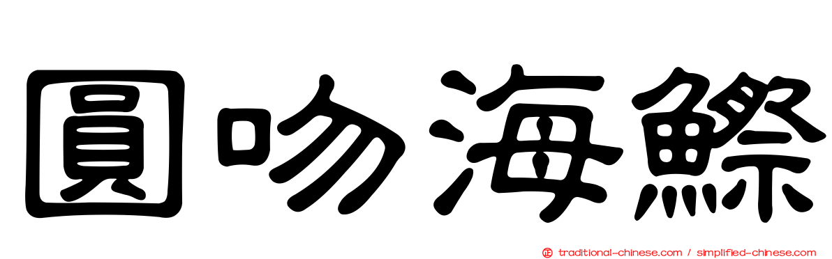 圓吻海鰶