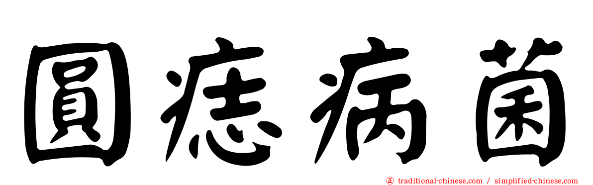 圓痣病菌