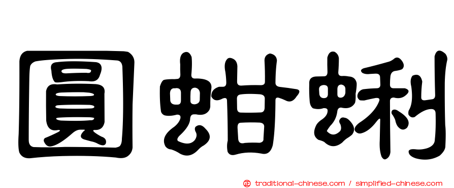 圓蚶蜊