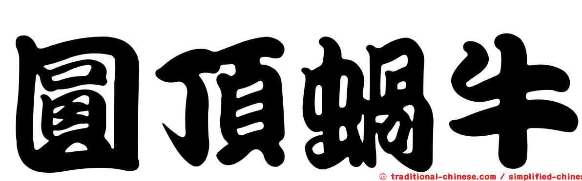 圓頂蝸牛