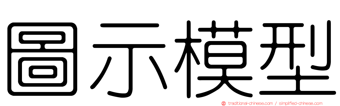 圖示模型