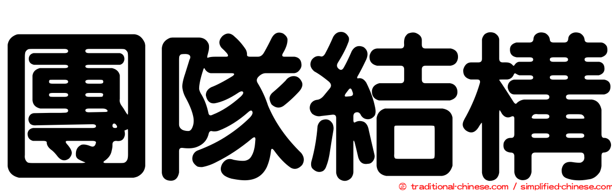 團隊結構