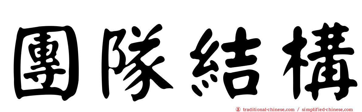 團隊結構