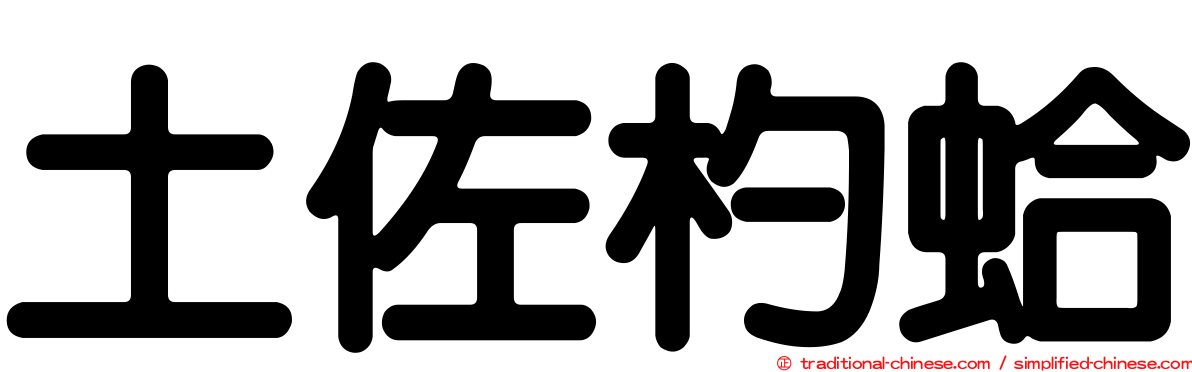土佐杓蛤