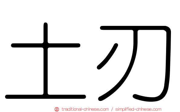 土刃