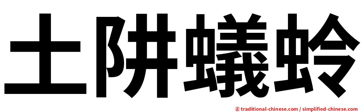 土阱蟻蛉