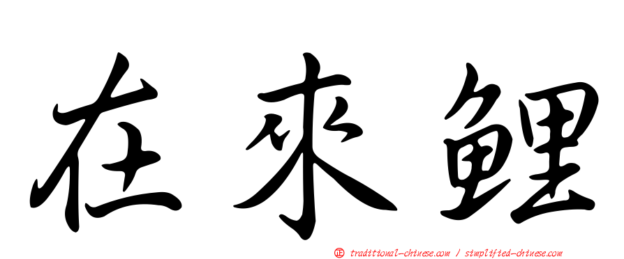 在來鯉