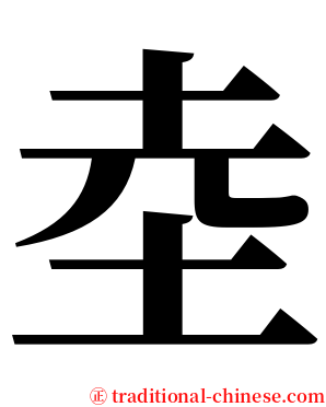 坴 serif font