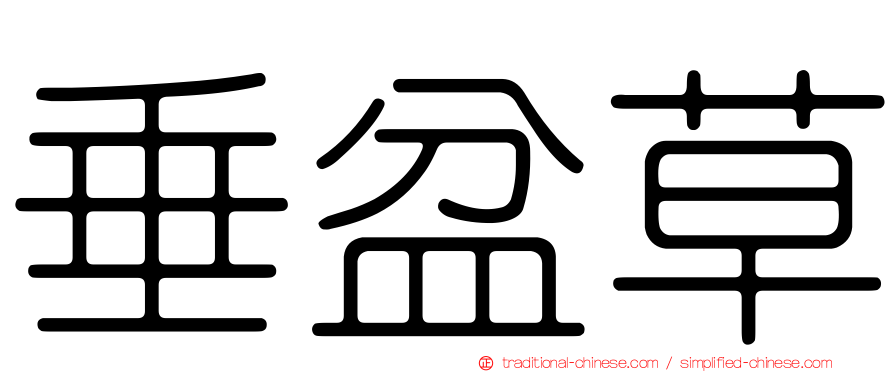垂盆草