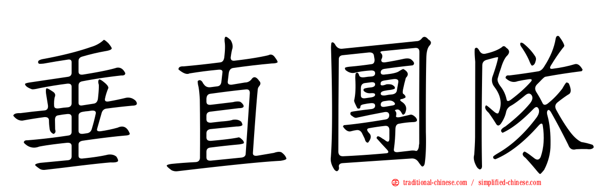垂直團隊