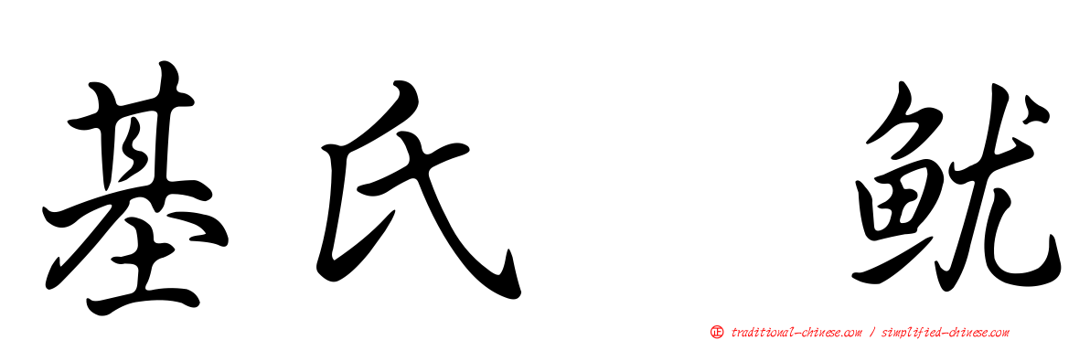基氏翼魷