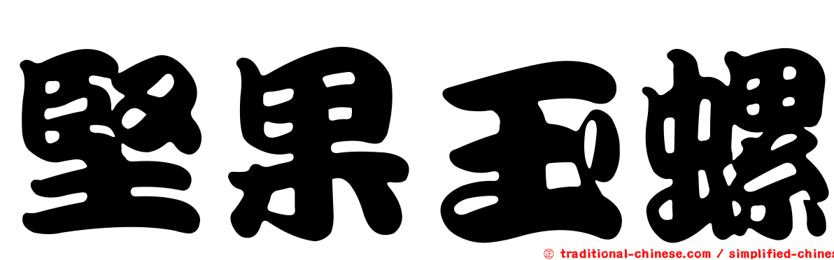 堅果玉螺